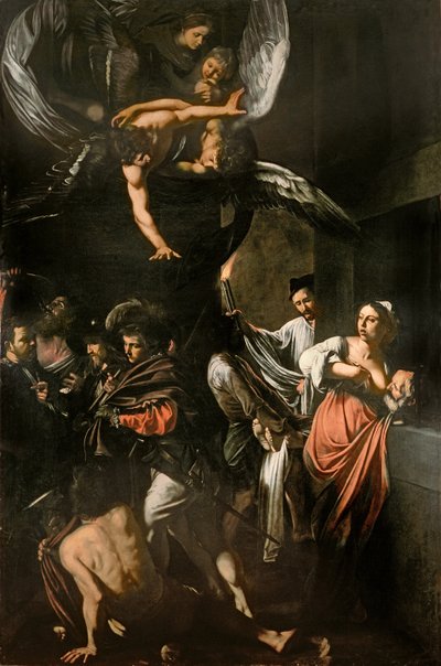 Las siete obras de misericordia, 1607 de Michelangelo Merisi Caravaggio
